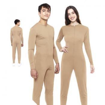 Disfraz de Mono Carne con Cierre Frontal para Adulto