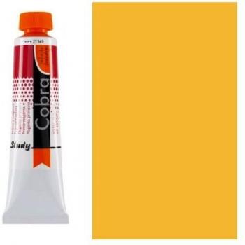 Talens Cobra Study Acuarela ölfarbe, Ver descripción, 284 Perm. Gelb mitt, 40 ML