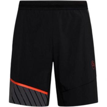 Pantalón Corto de Escalada La Sportiva Comp para Hombre - Negro/Rojo, Talla M