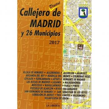 Callejero de Madrid y 26 municipios 2017