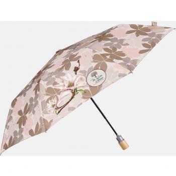 Paraguas Plegable Automático Estampado de Orquídeas 54cm Perletti