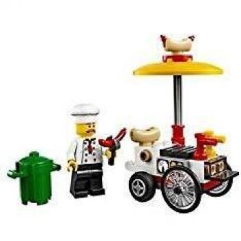 Lego City Carrito de Hot Dogs y Vendedor (30356)