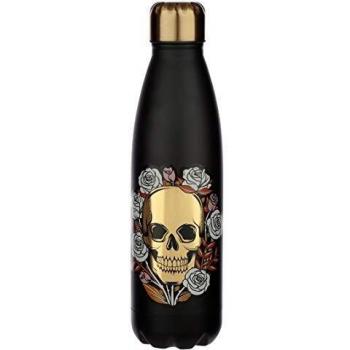 Botella acero inoxidable Skull Roses