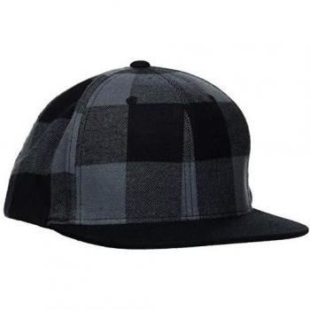 Flexfit Unisex Checked Flannel Snapback Cap