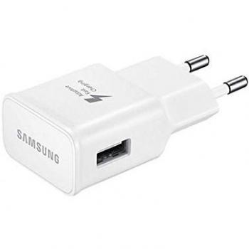 Cargador Rápido Samsung EP-TA20EWE Blanco 2A para Dispositivos Móviles