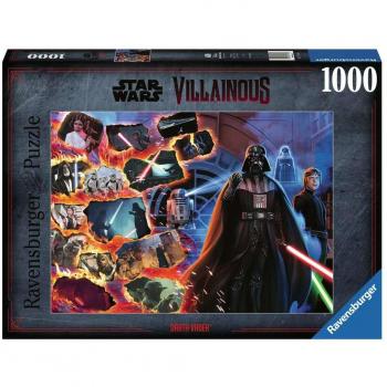 Puzzle Ravensburger Star Wars Villainous Darth Vader 1000 Piezas