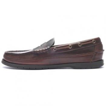 Sebago Sloop Brown Men's Moccasin Loafers for Boating