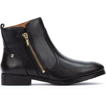 Pikolinos Women's Royal W4D Mid Boots in Black Leather