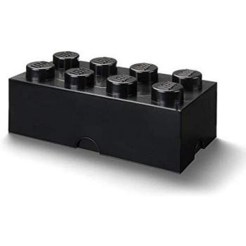 LEGO 8 Brick Storage Box Black