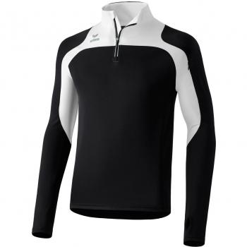 Erima Running Longsleeve Race Line - Top de manga larga de running para hombre, color negro, talla 140 cm