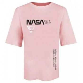 Camiseta de gran tamaño Rocket para mujer de la NASA