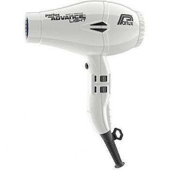 Parlux Advance Light - Secador de pelo ionico, Blanco