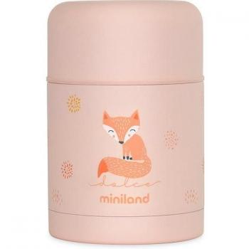 Miniland Thermy Food Thermos 600ml Dolce Collection Mint and Candy Stainless Steel