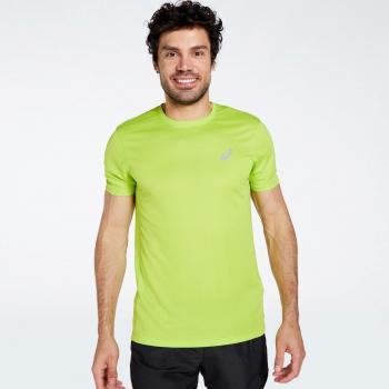 Camiseta Asics Core SS Top para Hombre en color Verde Lima