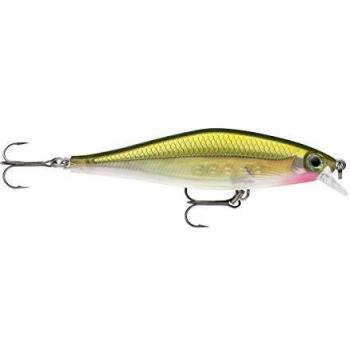 Rapala Shadow Rap-Material Reactivo y Dinámico-Señuelo Pesca de Agua Dulce, Unisex-Adult, Olive Green, 11cm/13g