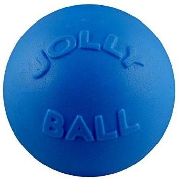 Jolly Pets Bounce-n-Play Dog Toy Ball, 6 Inches, Blueberry