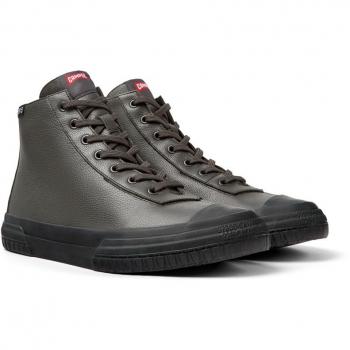 CAMPER Camaleon Sneakers for Men - Grey, Smooth Leather, Size 41/Size 8