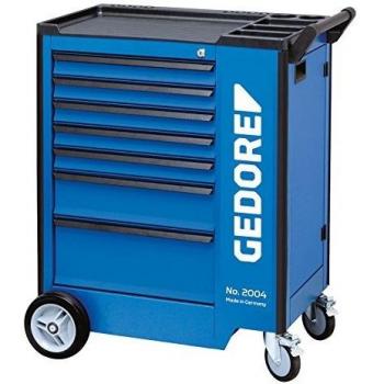 Carro para herramientas Gedore 2004 0511 con 7 cajones, dimensiones 775 mm x 985 mm, capacidad de carga 500 kg