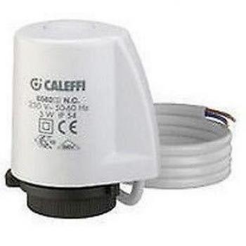 Comando electrotérmico Caleffi 230V con indicador de posición y sin microinterruptor auxiliar modelo 656202