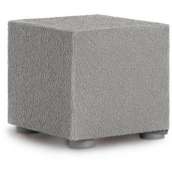 Funda Puff Bielástica Roc Gris Claro 65 x 65 x 65 cm