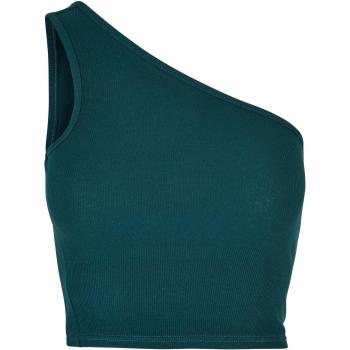 Urban Classics Women's Asymmetrical Cropped Top
