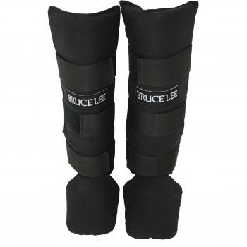 Tunturi 14BLSBO084 Espinilleras Completas Bruce Lee, Unisex Adulto, Negro, L