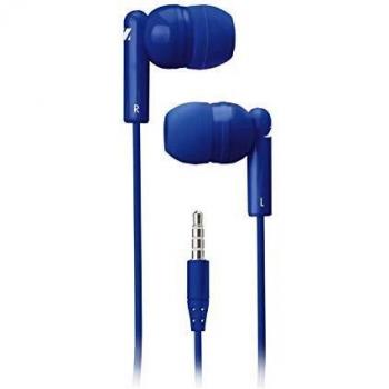 Auriculares SBS MHINEARB Azul Jack 3,5MM con MICROFONO