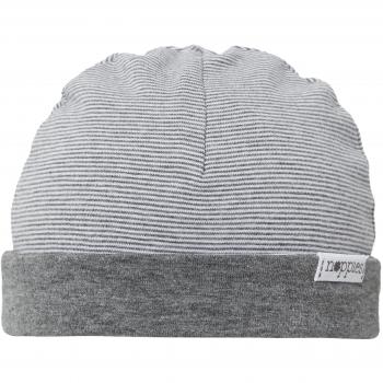 Noppies U Hat Rev Erin Stripe Sombrero, Gris Antracita, 0-3 Meses Unisex bebé