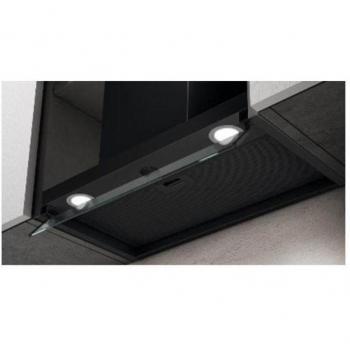 Campana Integrada ELICA BOXIN LX/BL MAT/A/60, 620 m³/h, Clase A, Color Negro, Efecto Soft Touch