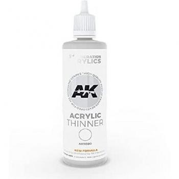 Disolvente Acrílico de 3ra Generación 100ml AK11500