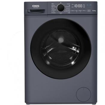 Lavadora CHiQ 7kg - Inverter 1200 RPM - Eficiencia A - Lavado a vapor y rápido - 15 programas - Diseño compacto (60x46.5x84cm)