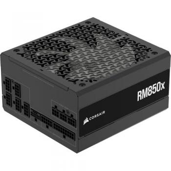 Corsair RM850x 850W Fuente de Alimentación ATX Modular 80 Plus Gold PCIe 5.1 Compatible con ATX 3.1 Bajo Ruido Cybenetics Gold Conector 12V–2x6 N