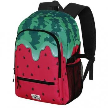 Mochila Oh My Pop! Melty Melon Fight Fan 2.2, Verde, 31 x 44 cm, Capacidad 24 L