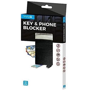 Faraday Pouch - Signal Blocking Wallet For Keyless Fobs And Remote Entry Keys – Anti Theft Blocks Wi-Fi/Gsm/Lte/Nfc/Rf