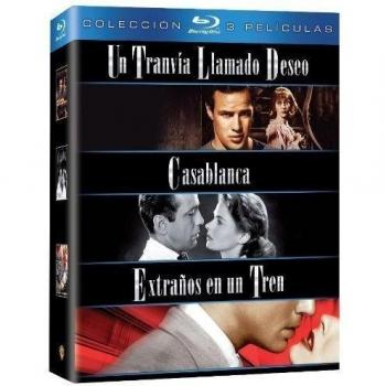 Pack: Un Tranvía Llamado Deseo + Extraños En Un Tren + Casablanca [Blu-ray]