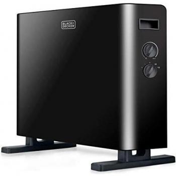 Black+Decker BXCSH2000E Convector, 2000 W, Negro
