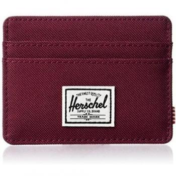 Herschel Supply Charlie RFID Billetera Tipo Tarjetas, Vino Windsor, Taille Unique para Hombre