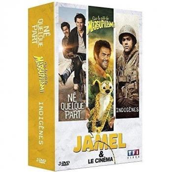 Jamel & le cinéma : Né quelque part + Sur la piste du Marsupilami + Indigènes [Italia] [DVD]