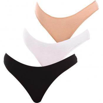 Pack de 3 Tangas de Microfibra Bamboo para Mujer - Multicolor