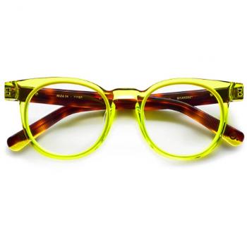 Etnia Barcelona Ibiza 04 YWBR Men's Eyeglasses Yellow Size 47 - Frame Only, Blue Light Block Available