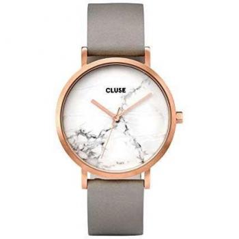 Cluse Reloj Digital de Cuarzo Unisex con Correa de Cuero – CL40005