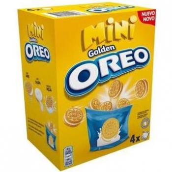 GALLETAS GOLDEN MINI OREO PACK 4X40 GR