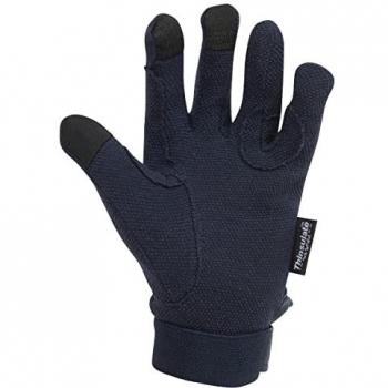 Guantes de equitación unisex Dublin Thinsulate invierno azul marino Talla: mediano