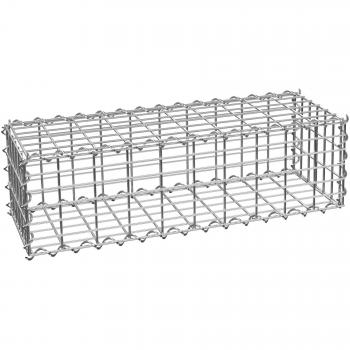 Gavión Rectangular de Acero Galvanizado con Soldadura Firme, Resistente a la Corrosión y Fácil Montaje - Estabilidad y Diseño Funcional
