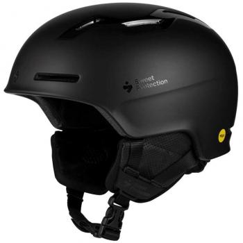 Casco Sweet Protection Winder Mips Negro - Casco de ciclismo, tecnología MIPS para protección contra impactos rotacionales, diseño aerodinámico, ventilación optimizada, ajuste fácil y seguro, ligero y cómodo