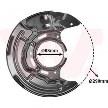 Van Wezel 5328372 - Refuerzo para parachoques