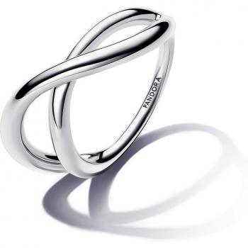Anillo Infinito Orgánico en Plata de Ley PANDORA