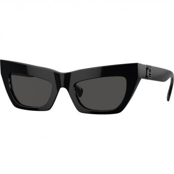 Burberry BE4405 409387 Women's Cat Eye Sunglasses Black Size 51