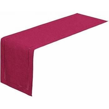 Camino de Mesa Rosa de Tela clásico de 41x150 cm - LOLAhome