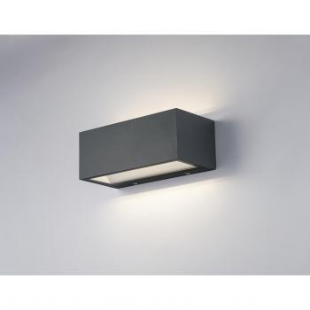 Aplique LED de exterior bi-emisión 40W 4000K antracita IP54 30 cm